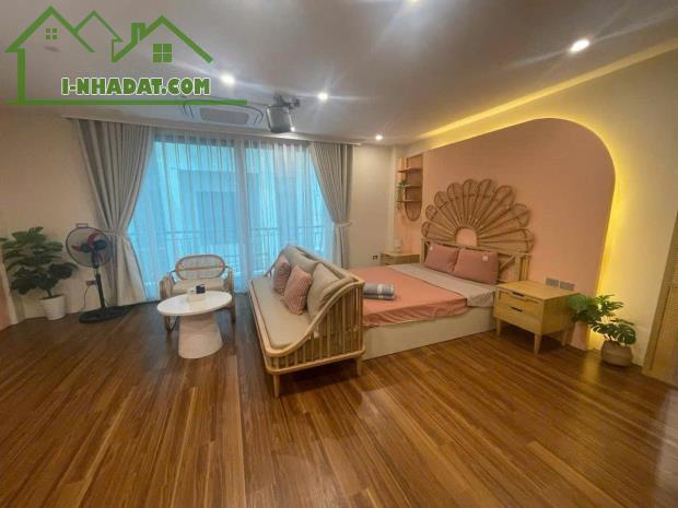 🏠 BÁN TÒA CHDV SIÊU VIP - LIỄU GIAI - BA ĐÌNH  112M²  – 8 TẦNG TM -  Ô TÔ ĐỖ CỬA - 53.5