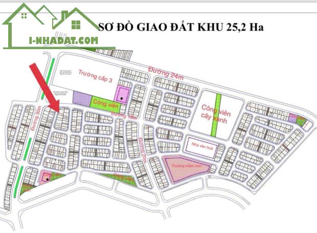 Bán lô 50m gần ngay trường cấp 3 và đường vành đai 3.5 giá đầu tư - 1