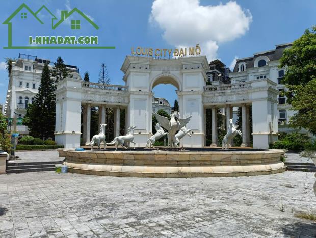 LK Louis City Lô góc 100m2- 6 tầng, vỉa hè ô tô tránh KD, giá 28 tỷ
