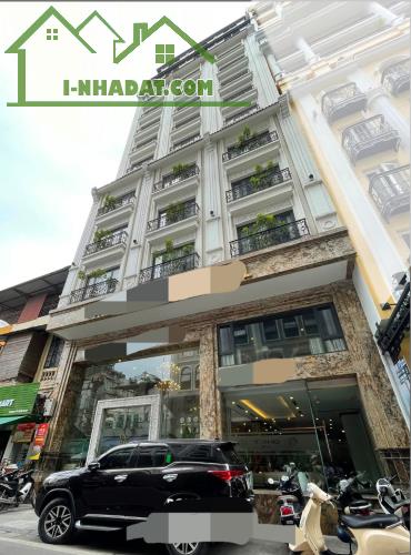 Bán khách sạn mặt phố Nguyễn Thái Học 230m2, 10T, cho thuê 550 triệu/ tháng, giá 185 tỷ.