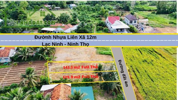Bán đất thổ cư Thôn Lạc ninh - Ninh Thọ giá bán cho khách muốn đầu tư Lh: 0868750144 Lê Dâ