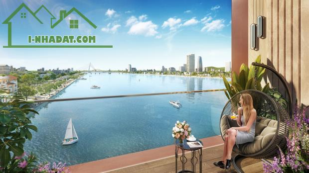 Căn tòa S3 DT 59.6m2 (1pn + 1) view về thành phố, sông Hàn và pháo hoa - Sun Symphony - 2