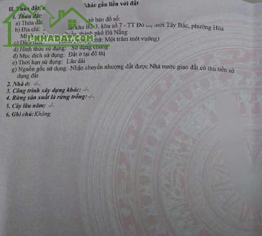Bán đất đường Hoà Phú 11 - gần Hoàng Thị Loan