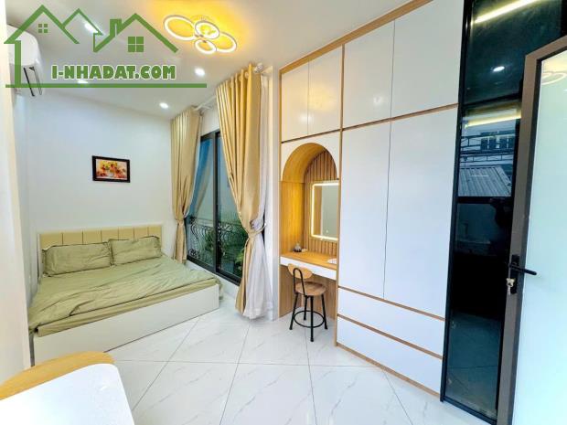 Bán nhà Hồng Mai Xây Mới 25m 5 Tầng 4 Phòng Full Nội Thất 4.36 tỷ Sổ Riêng - 1