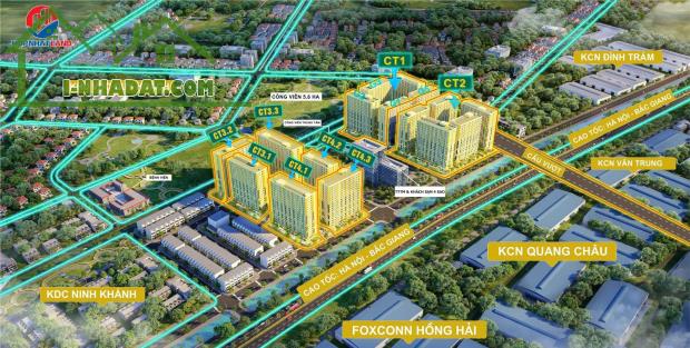 Mở bán quỹ 35 căn góc 3PN cuối cùng tại Evergreen Bắc Giang - 3