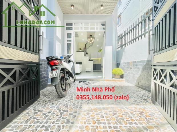 Bán Nhà gần Vincom Phan Văn Trị, Xe hơi đỗ cửa Chỉ Nhỉnh 4 Tỉ