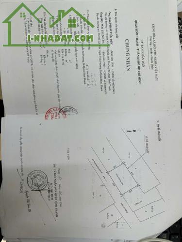 154/1 nguyễn xí p26 bình thạnh hẻm xe tải 3 lầu sổ cn 50m ngang 8m giá 6,9 tỉ - 2