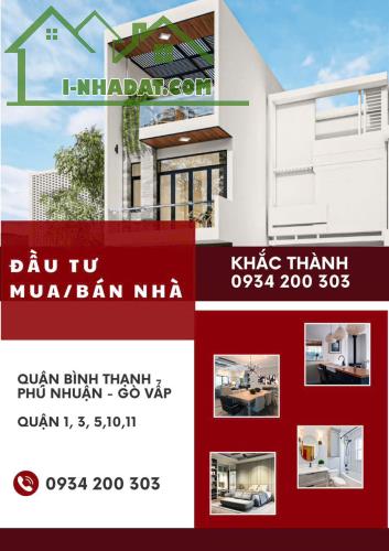 154/1 nguyễn xí p26 bình thạnh hẻm xe tải 3 lầu sổ cn 50m ngang 8m giá 6,9 tỉ - 4
