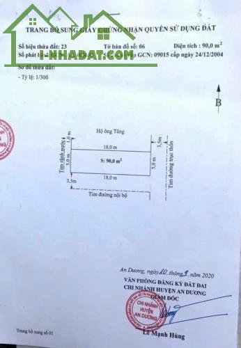 Đất trục chính Văn cú , An Đồng , An Dương - vị trí kinh doanh buôn bán - 2