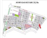 Bán gấp lô góc 97,8m2 mặt tiền 18m đường rộng 16m(trục đường sương sống của khu) giá đầu t