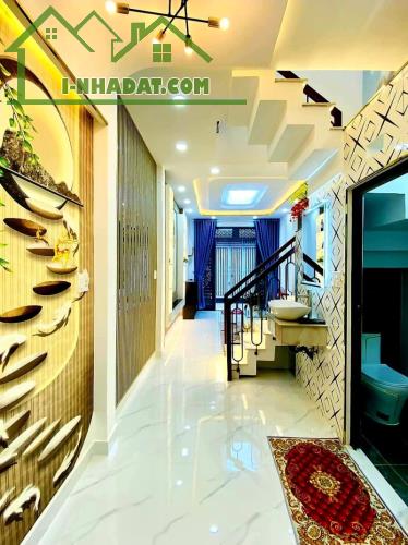 🔥   NHÀ NỘI THẤT ĐẦY ĐỦ - NGAY CHỢ VĂN THÁNH - HẺM XE HƠI KIA - SÁT MẶT TIỀN- 20m VUÔNG - 3