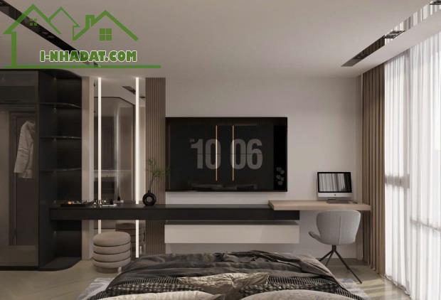 NHÀ ĐẸP LỖI LÂM HẠ 50M, 8T, MT4.5M, NỞ HẬU, THANG MÁY, GARA, Ô TÔ THÔNG CÁC PHÍA. - 2