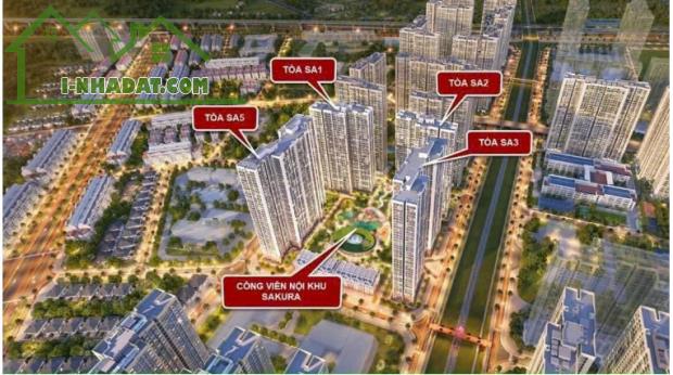 Cần bán căn studio, mã căn 2103, tòa SA1, Sakura Vinhomes Smartcity