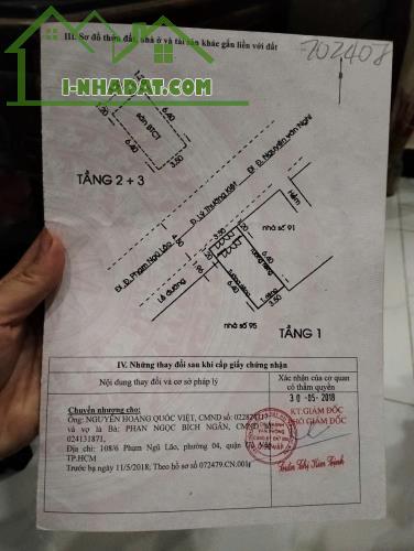 🏠MẶT TIỀN   145 Lý Thường Kiệt P4 Gò Vấp 3 lầu giá 5.35 tỉ tl - 3
