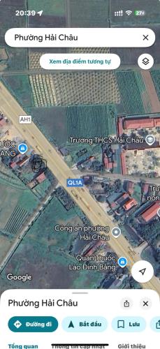 MÌNH CẦN BÁN ĐẤT QUỐC LỘ 1A HẢI CHÂU- NGHI SƠN - 1