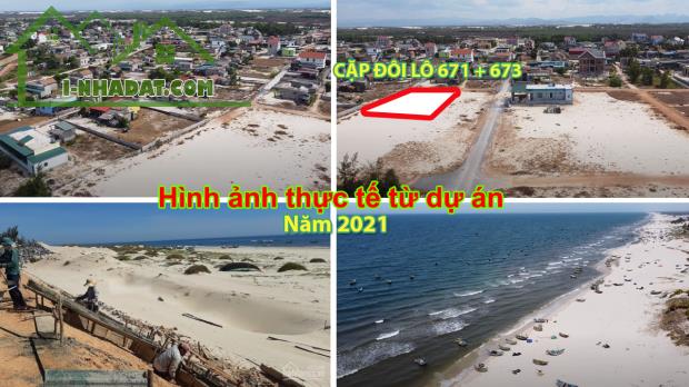 Cần bán gấp 2 lô đất diện tích biệt thự góc sát biển - TĐC Cừa Thôn Hải Ninh giá rẻ - 2