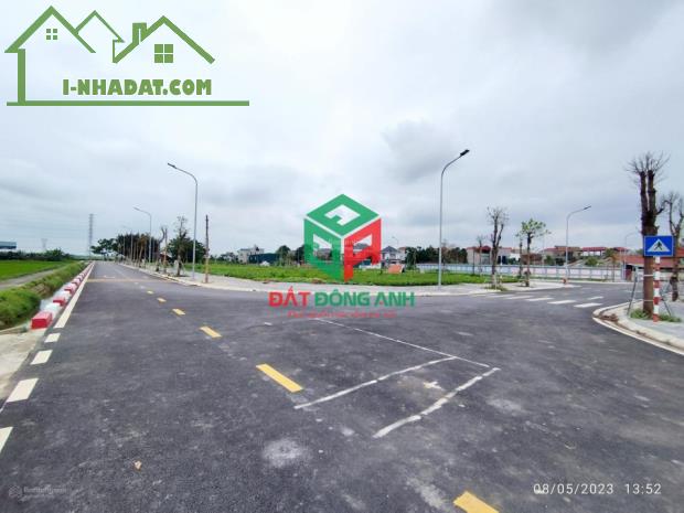 Bán đất đấu giá X8 Hà Phong, Liên Hà, Đông Anh - giá rẻ nhất khu