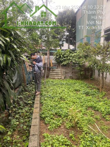 120m vuông vắn cách quốc lộ 6  tái định cư 27 ha xuân mai chỉ 300m giá chỉ 17tr 1m - 2
