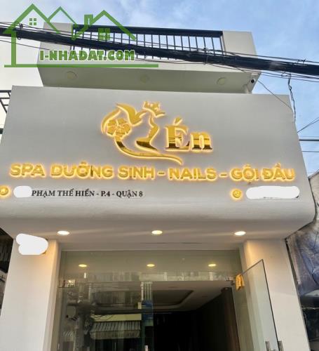 BÁN GẤP NHÀ MT PHẠM THẾ HIỂN CĂN GÓC P4Q8 CHỈ 6.7 TỶ DT52M2- 3.6 X 13M (Nở hậu 3.8m) 2