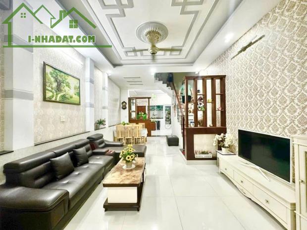 Mặt tiền đường nhựa 10m thông khu sài gòn Mới 4 tầng(4.5x14) 83 Đào Tông Nguyên chỉ 6.5 tỷ - 1
