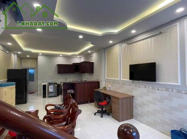 BÁN NHÀ 1T1L đúc, TRỤC CHÍNH, 2MT HẺM (trước-sau), HẺM thông thuận tiện - 5