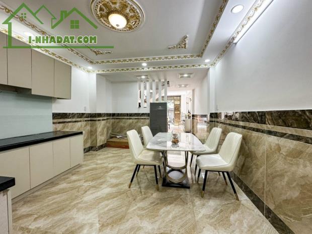 BÁN NHÀ 4 TẦNG, 60M2, NGÕ ĐƯỜNG DƯƠNG QUANG HÀM, GÒ VẤP - 7.3 TỶ - SỔ HỒNG - 4