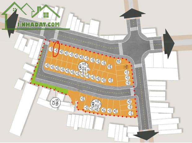 Bán căn Shophouse hoàn thiện thô dự án 444 Chợ Hàng - 1