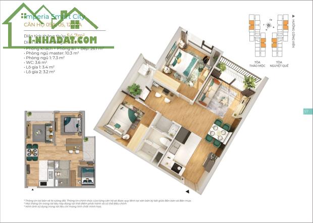 Bán căn hộ tuyệt đẹp G3 Sola Park Imperia Smart City Mr Hoàng 0367324186 - 4