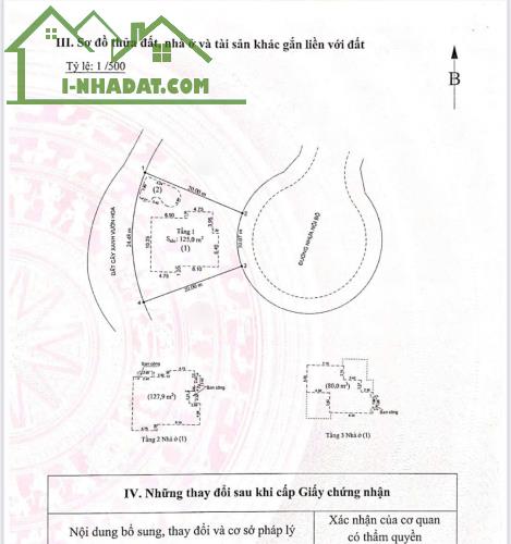 Bán căn biệt thự DT 354 M khu BRG Ngọc Xuyên Đồ Sơn - 1