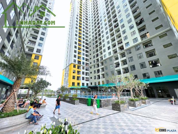 Bán nhanh 2PN2WC Bcons Plaza, 2PN đối nhau, view Đông Nam tầng trung, giá chỉ 1.750 BTP - 2
