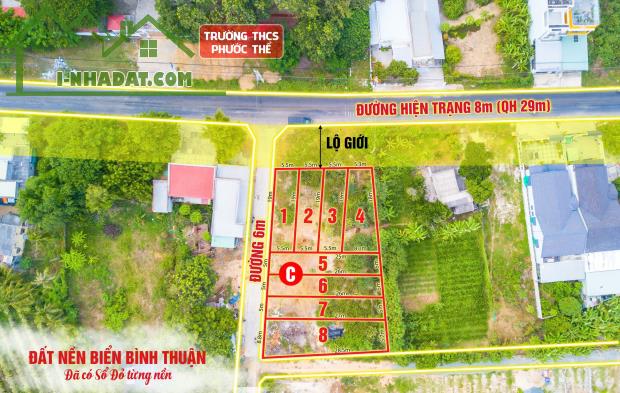 Đất nền Sổ đỏ ven biển Bình Thuận giá chỉ từ 1 tỷ. LH: 0398027712