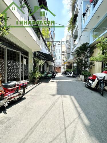Ngộp bank ! Giảm 2 tỷ. Nhà 3 tầng hxh Lê Văn Sỹ,76m2,ngang 5,5m,4PN.Sổ vuông.