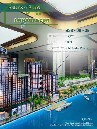 Giỏ hàng view pháo hoa đẹp nhất dự án sun symphony Đà Nẵng, chiết khấu khủng từ CĐT - 1