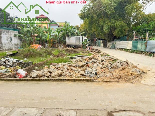 Bán đất tổ 11, TT Quang Minh, Mê Linh, HN. Lô góc, mặt tiền kinh doanh đẹp. DT 54m, giá - 2