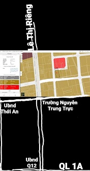 Diện tích được chuyển lên thổ cư là 882,8 m2 - P Thới An, Q 12, HCM - 4