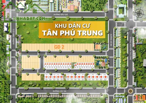 Cơ hội đầu tư đất nền tại khu dân cư Tân Phú Trung – Củ Chi.