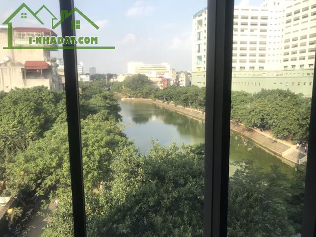 1 căn duy nhất view hồ Chùa Láng, ô tô tránh nhau 5 tầng 66m2 vỉa hè, cho thuê, kinh doanh - 1