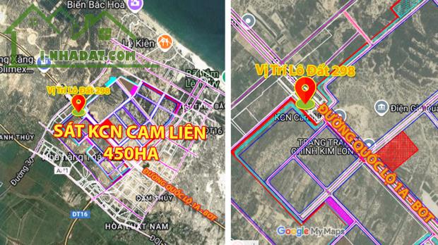 Đầu tư giá ngộp - Lộc nhận liền tay - Lô đất đấu sát Khu Công Nghiệp CAM LIÊN 450HA. - 4