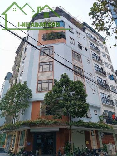 MẶT PHỐ, LÔ GÓC TAM TRINH - HOÀNG MAI,  DT 140 M, 8 TẦNG, TM, MT 8M, GIÁ 48TỶ.