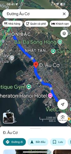 Bán đất mặt đường Âu Cơ bên lẻ phía hồ Tây, 300m2, mặt tiền 9,3m giá rẻ nhất