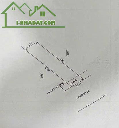 ĐẤT CHÍNH CHỦ ĐƯỜNG TỈNH LỘ DT753 - 1