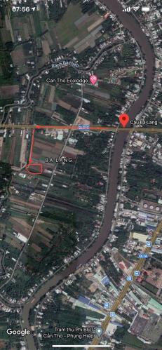 Bán 1000m2 đất Cách Cầu Ba Láng 400m, cách 61C 150m, Lộ 5m ô tô vivu - 4