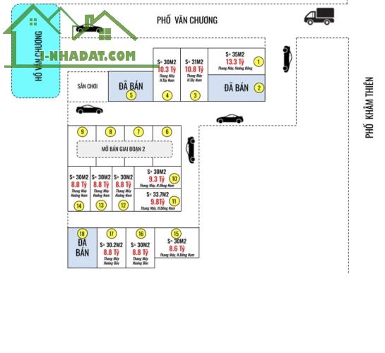 SIÊU DỰ ÁN NHÀ - VĂN CHƯƠNG CÓ 18 CĂN - Ô TÔ VÀO NHÀ - 5,5 TẦNG THANG MÁY - 3