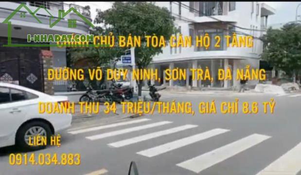 CHÍNH CHỦ BÁN TÒA CĂN HỘ 2 TẦNG ĐƯỜNG VÕ DUY NINH - Q SƠN TRÀ - ĐÀ NẴNG - 3