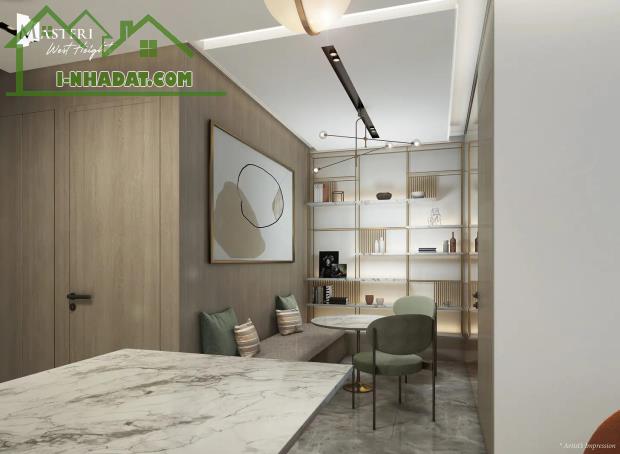 Masteri West Hight - 2 PHÒNG NGỦ 62m2 Bếp Giấu - Sẵn Sổ Giao Dịch Ngay Chỉ 4 Tỷ 8 TL - 1