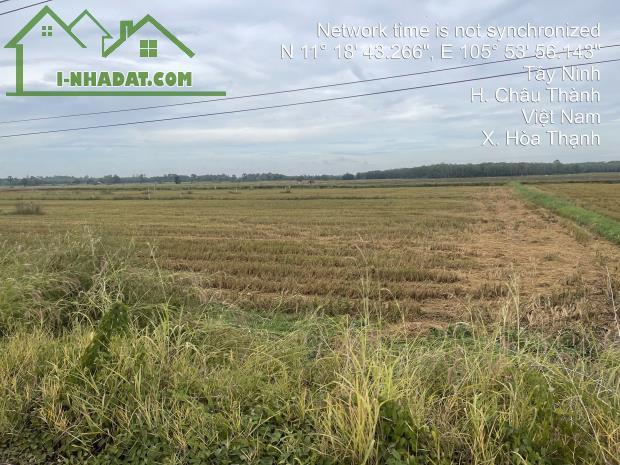 CHÍNH CHỦ CẦN BÁN ĐẤT Hoà Thạnh, Châu Thành, Tây Ninh GIÁ 1.8 TỶ - 3