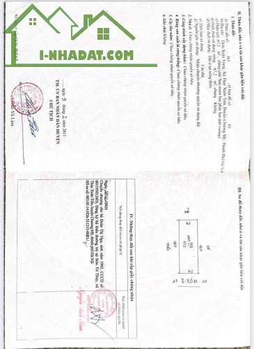CC cần bán 127m full thổ cư 2 sổ tại thủy xuân tiên chương mỹ - 3
