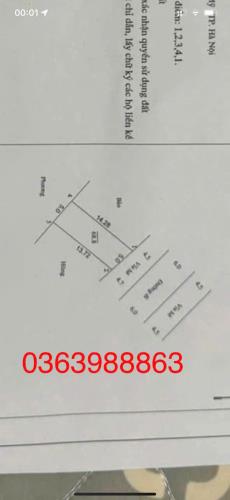 CC cần bán lô đất tại TT xuân mai chương mỹ 68.8m - 3