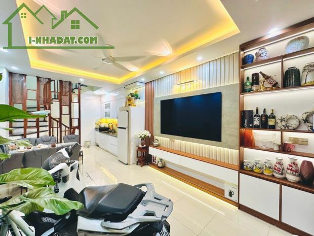 Ô Tô Đậu Trước Nhà -  Ngõ Thông - Đông Thiên - Vĩnh Hưng - Lĩnh Nam - Hoàng Mai 35m * 5 t