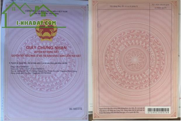 ĐẤT SIÊU ĐẸP + GIÁ ĐẦU TƯ Chính Chủ Cần Bán Lô Đất Vị Trí Đẹp Tại Phường Cát Lái TP Thủ - 2